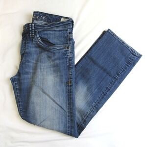 Mavi Jeans Zach Blue Low-Rise Easy Straight Leg Men's Size 30